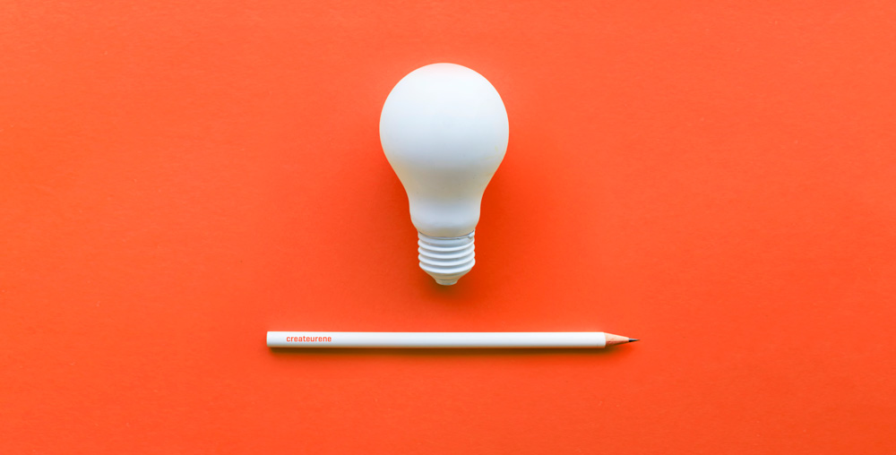 Lyspære, ide for illustrasjon om reklamebyrå